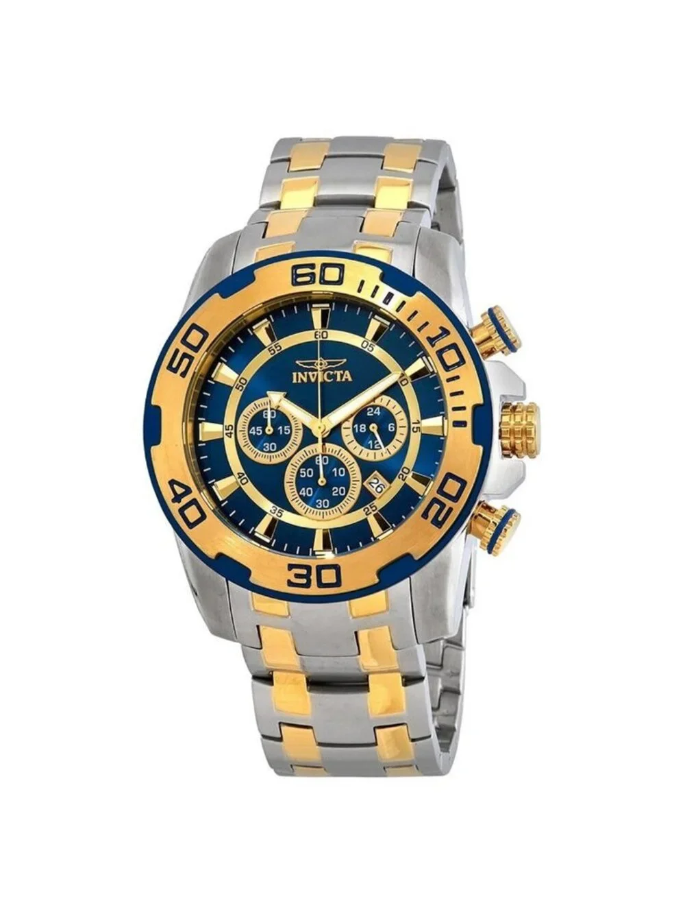 NWT Invicta Pro Diver Chronograph Dark Blue Dial Men's Watch